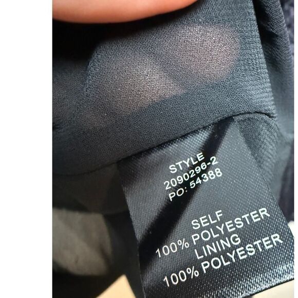 Au Lait Smocked Waist Mini Dress NWT Sz. L - Picture 5 of 6